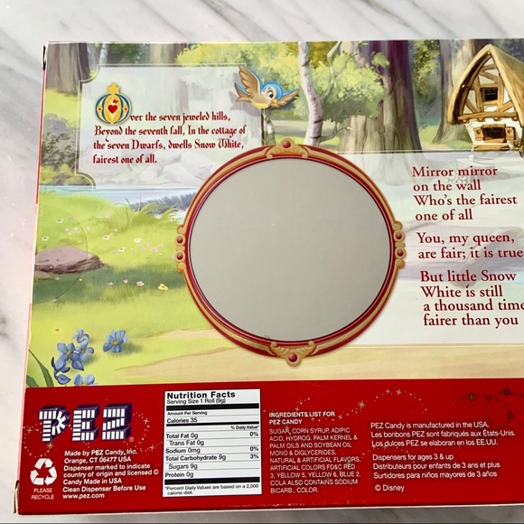 PEZ•NIB•Sealed•Snow White and the 7 Dwarfs•Collector’s Series•Storybook Incl.📖 - Picture 9 of 12